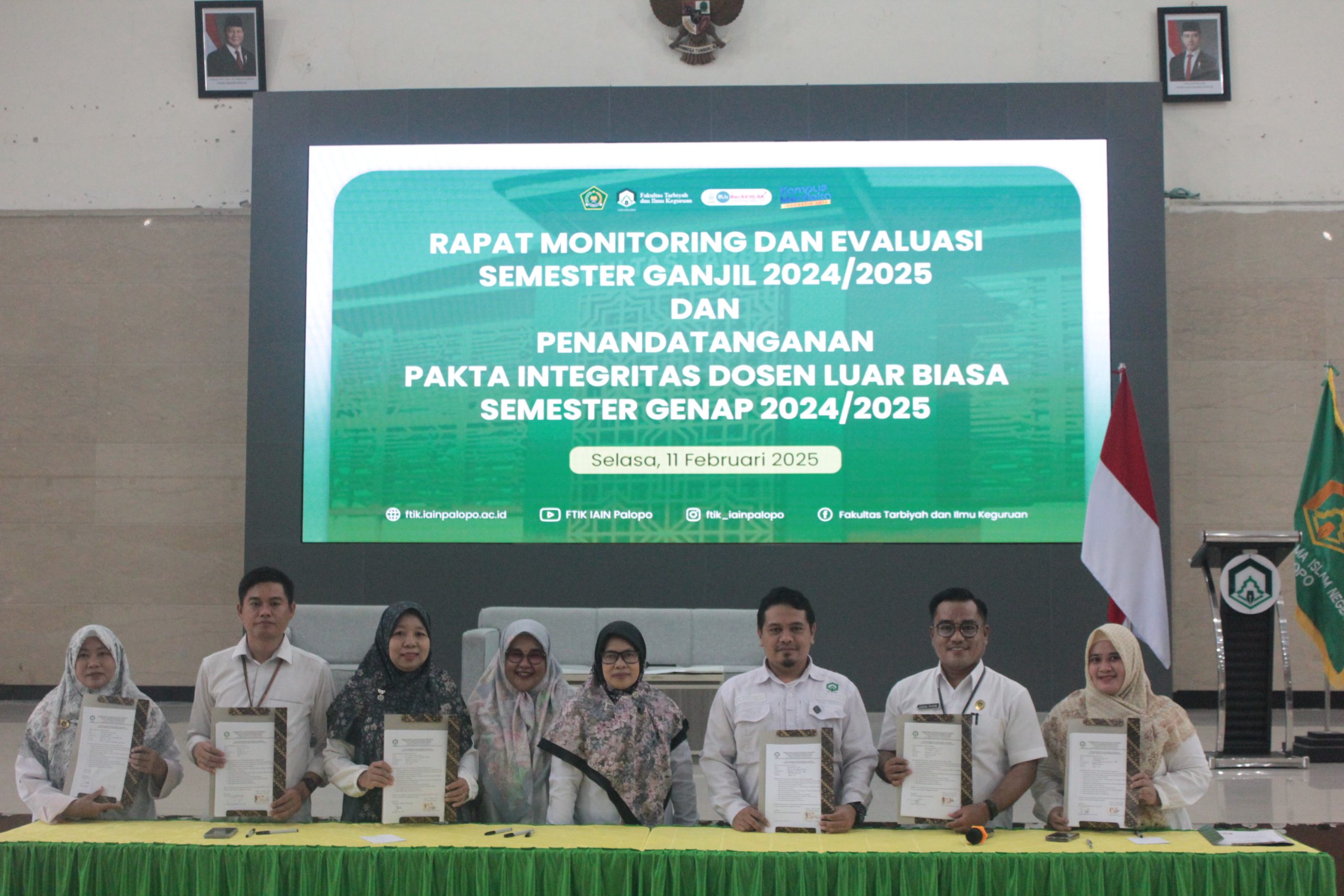 Dekan FTIK IAIN Palopo Ajak Dosen Tingkatkan Kualitas Pengajaran di Awal Semester