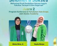 Mahasiswi PBI FTIK UIN Palopo Raih Juara 2 di Ajang Internasional